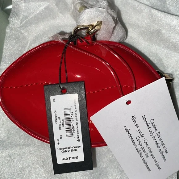 KateSpade Lip Coin Purse - Picture 6 of 8